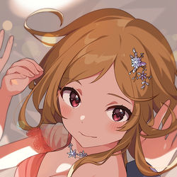 This is a pixiv picture whose title is 百瀬莉緒.