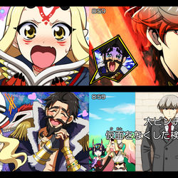 This is a pixiv picture whose title is 護法少女☆オニキュア【次回予告】その２.