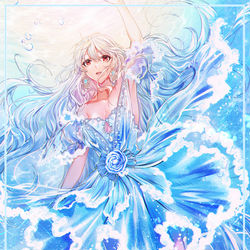This is a pixiv picture whose title is 🌊.