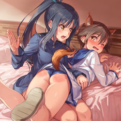 This is a pixiv picture whose title is 静芳.
