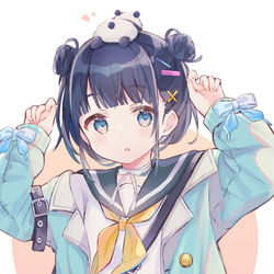 This is a pixiv picture whose title is ぱんださん.