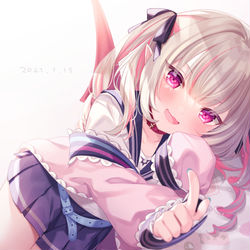This is a pixiv picture whose title is 🎂.