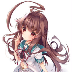 This is a pixiv picture whose title is 祝☆球磨改二！！.