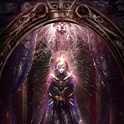 This is a pixiv picture whose title is eVil Queen.