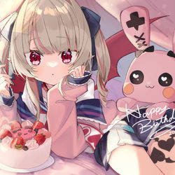 This is a pixiv picture whose title is お誕生日おめでとう.