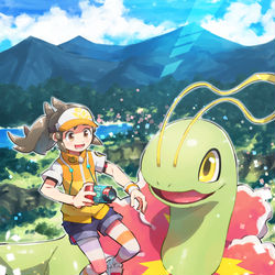 This is a pixiv picture whose title is 新ポケスナ！！.