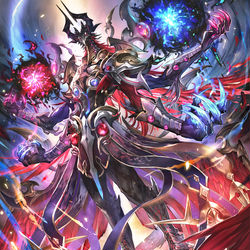 This is a pixiv picture whose title is 【シャドウバース チャンピオンズバトル】ブラッディデーモン.