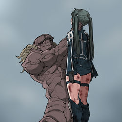This is a pixiv picture whose title is リナリー敗北.