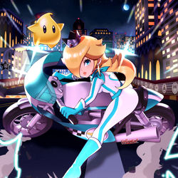 This is a pixiv picture whose title is Moonview's Biker.