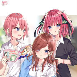 This is a pixiv picture whose title is 『ヘアアレンジならお姉ちゃん達にまかせなさい！』.