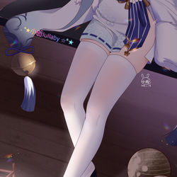 This is a pixiv picture whose title is 朝潮的雪糕.