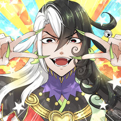 This is a pixiv picture whose title is ｢忘れもしませぬ　あれは拙僧がパリピだった頃……｣.