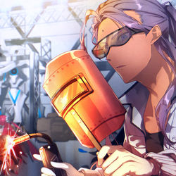 This is a pixiv picture whose title is 工房.