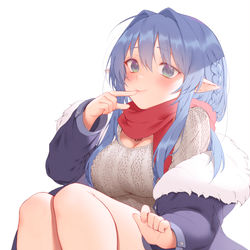 This is a pixiv picture whose title is 女兒.