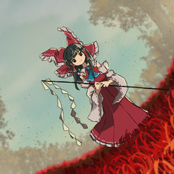 This is a pixiv picture whose title is 此岸の鐘.