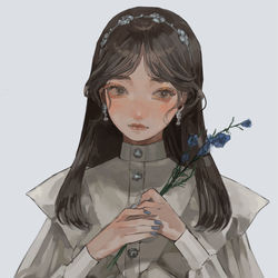 This is a pixiv picture whose title is 💎.