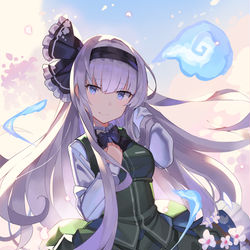 This is a pixiv picture whose title is ロング妖夢.