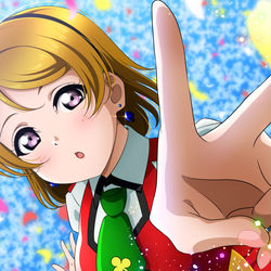 This is a pixiv picture whose title is SUNNY DAY SONG［花陽］.