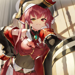 This is a pixiv picture whose title is 船長.