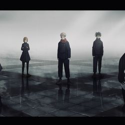 This is a pixiv picture whose title is 呪術廻戦.