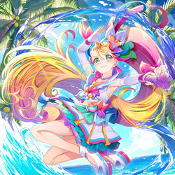 This is a pixiv picture whose title is キュアサマー.