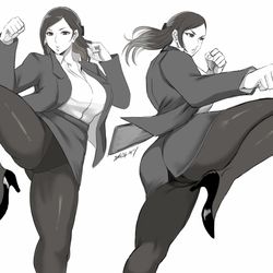 This is a pixiv picture whose title is ムエタイOLさん.