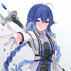 This is a pixiv picture whose title is ロキシー.