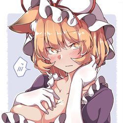 This is a pixiv picture whose title is 紫様衣装の藍様.