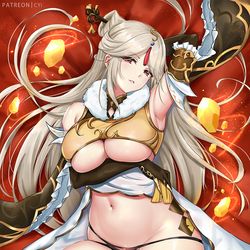 This is a pixiv picture whose title is 凝光.
