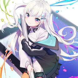 This is a pixiv picture whose title is 8インチってかわいい.
