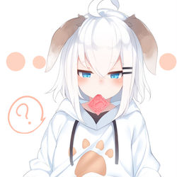 This is a pixiv picture whose title is いぬロリいちる.