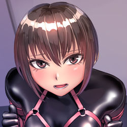 This is a pixiv picture whose title is くろ.