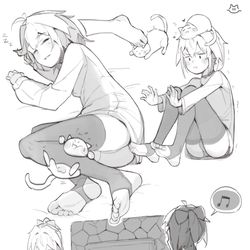 This is a pixiv picture whose title is 取暖~.