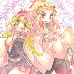 This is a pixiv picture whose title is 鬼滅詰め.