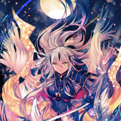 This is a pixiv picture whose title is 長尾景虎.