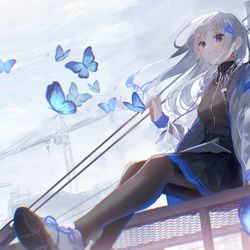 This is a pixiv picture whose title is 思い描く場所.