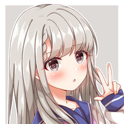 This is a pixiv picture whose title is ロングなぎ.