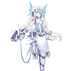 This is a pixiv picture whose title is 人鱼女仆.