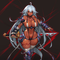 This is a pixiv picture whose title is Warrior.