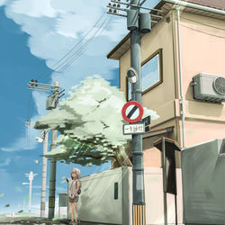 This is a pixiv picture whose title is 夏.