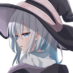 This is a pixiv picture whose title is 横顔イレイナ.