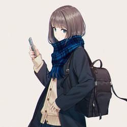 This is a pixiv picture whose title is 🧥.