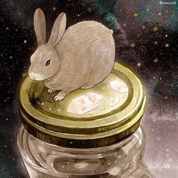 This is a pixiv picture whose title is ビードロとモフモフ.