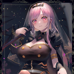 This is a pixiv picture whose title is 💀.