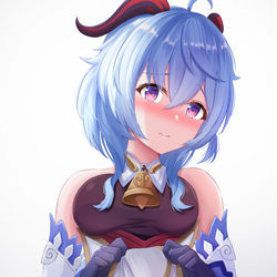 This is a pixiv picture whose title is 甘雨ちゃん.