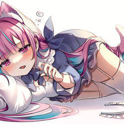 This is a pixiv picture whose title is にゃー?.