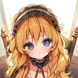 This is a pixiv picture whose title is メイド魔理沙ちゃん.