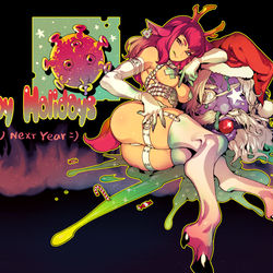 This is a pixiv picture whose title is 2020 Happy Holidays.