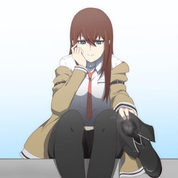 This is a pixiv picture whose title is 牧瀬紅莉栖.