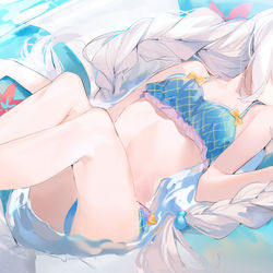 This is a pixiv picture whose title is 水着コッコロ.